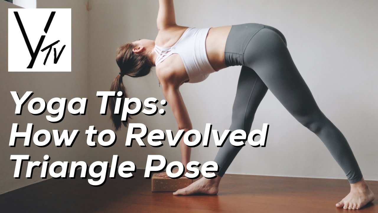 Yoga Lab TV | Yoga tips: Revolved Triangle Pose with Jasmine Chong