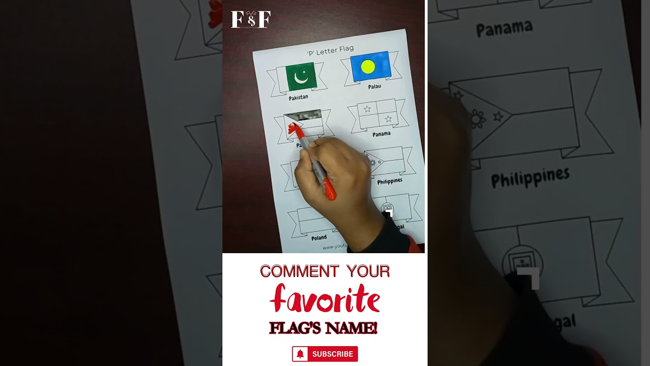 A colorful celebration of flags from around the world! 🌎✨ #ArtfulFlags