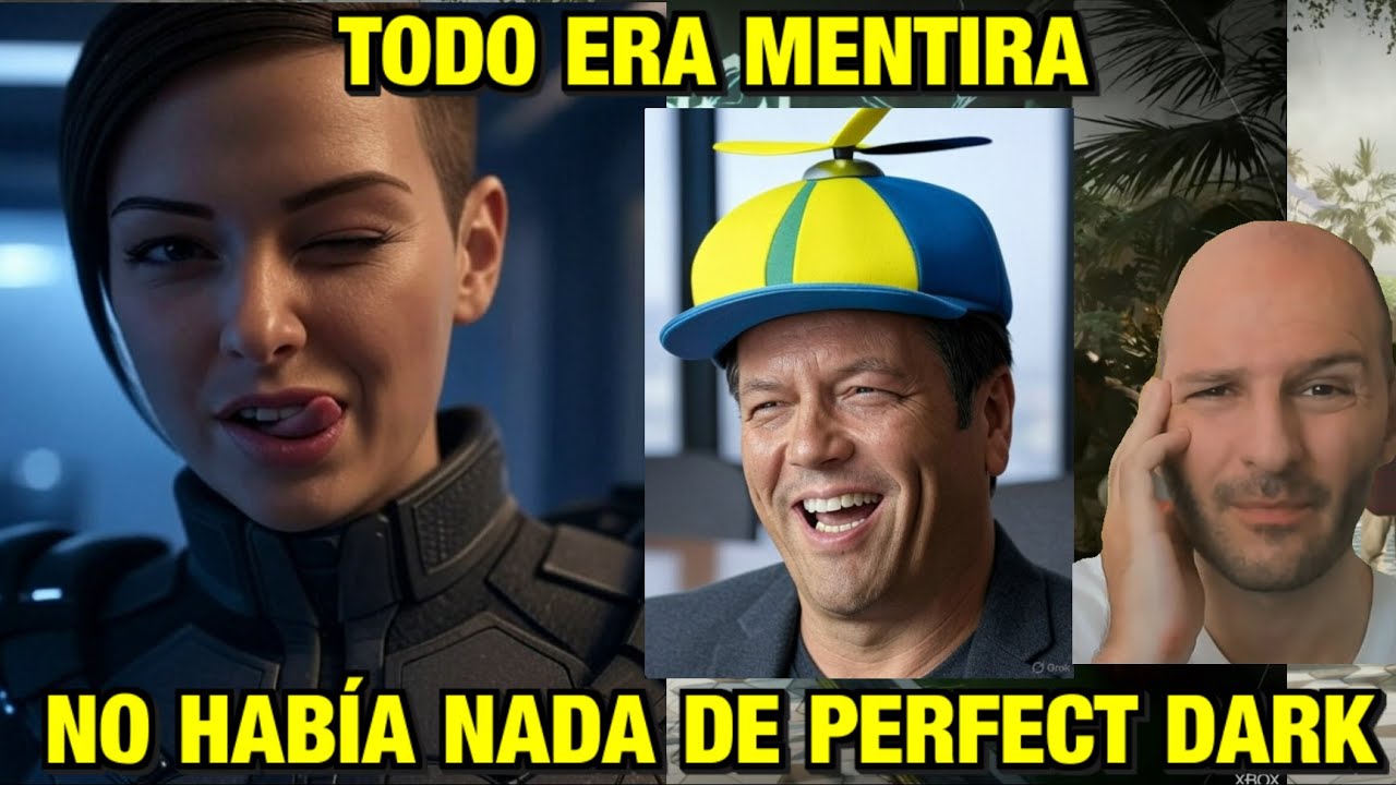 No Había Nada Hecho De Perfect Dark, El Trailer Era Mentira - Se Ríen En La Cara De Phil Spencer