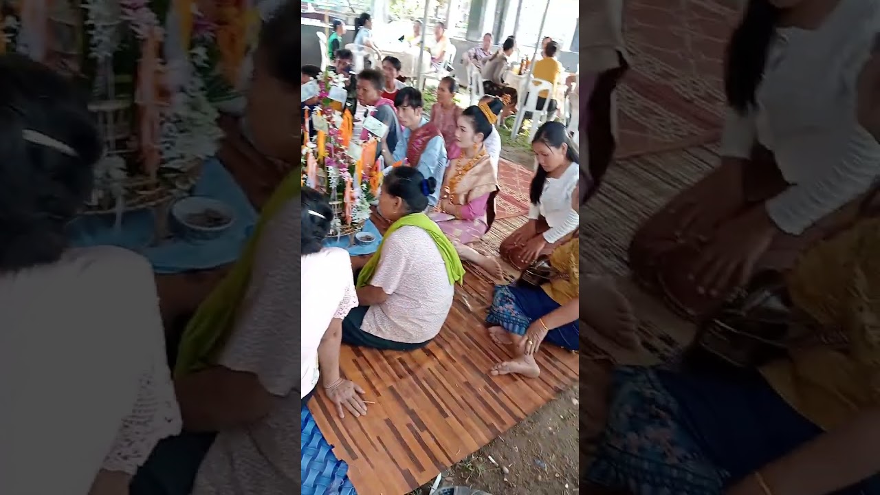 ງານເເຕ່ງທີ່ ສ ປ ປ ລາວບ້ານຝັ່ງເເດງ