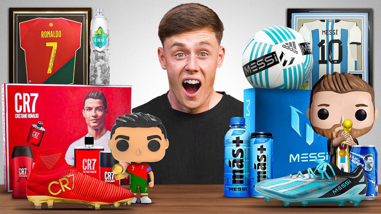 I Tested Every Messi vs Ronaldo Product!