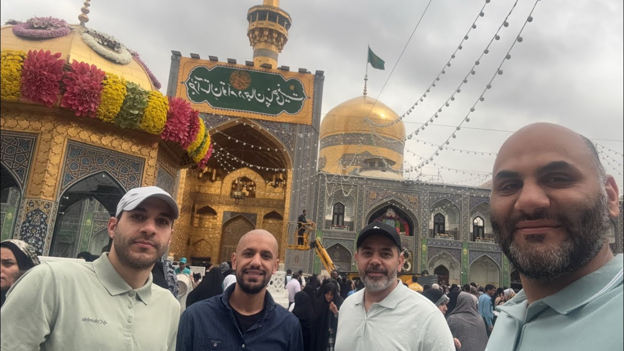 ليلة ميلاد الامام علي بن موسى الرضا  عليه السلام رحلة موكب سبع الدجيل في مشهد المقدسة