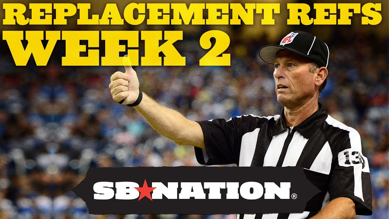 NFL Replacement Refs Scab Tracker Week Two - NFL 2012