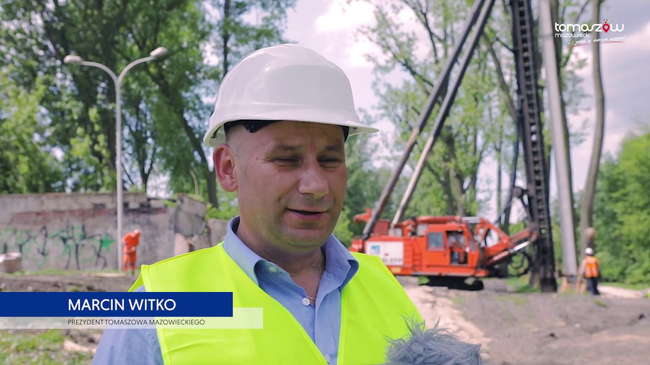 Rewitalizacja Parku Bulwary w Tomaszowie Mazowieckim. Powstają dwie kładki nad rzeką Wolbórką