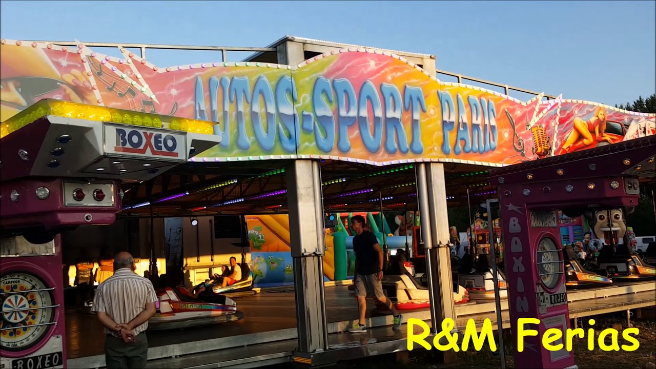 Pista de Coches Paris-Feria de Villadepalos (León) 2019-R&M Ferias.