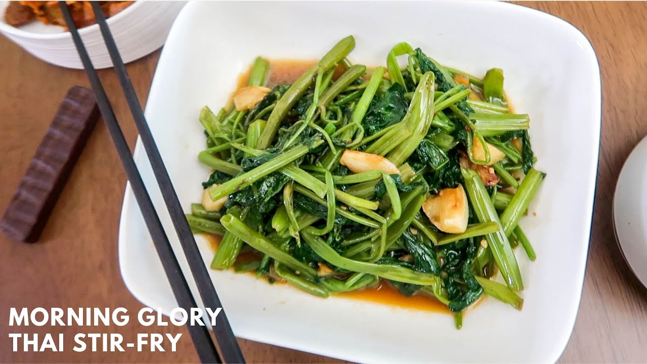 Thai Classic! Stir-fried Morning Glory | Eat for Breakfast!