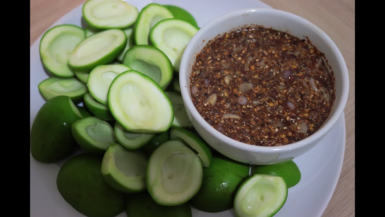 มะม่วงแจ่วปลาร้า