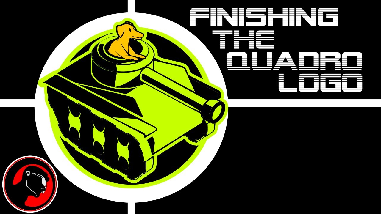 Finishing the Quadro Logo