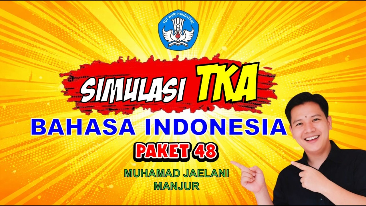 Soal TKA Bahasa Indonesia Kelas 6 Terbaru 2026 📚 Latihan Wajib Dikuasai + Pembahasan Lengkap! #tka