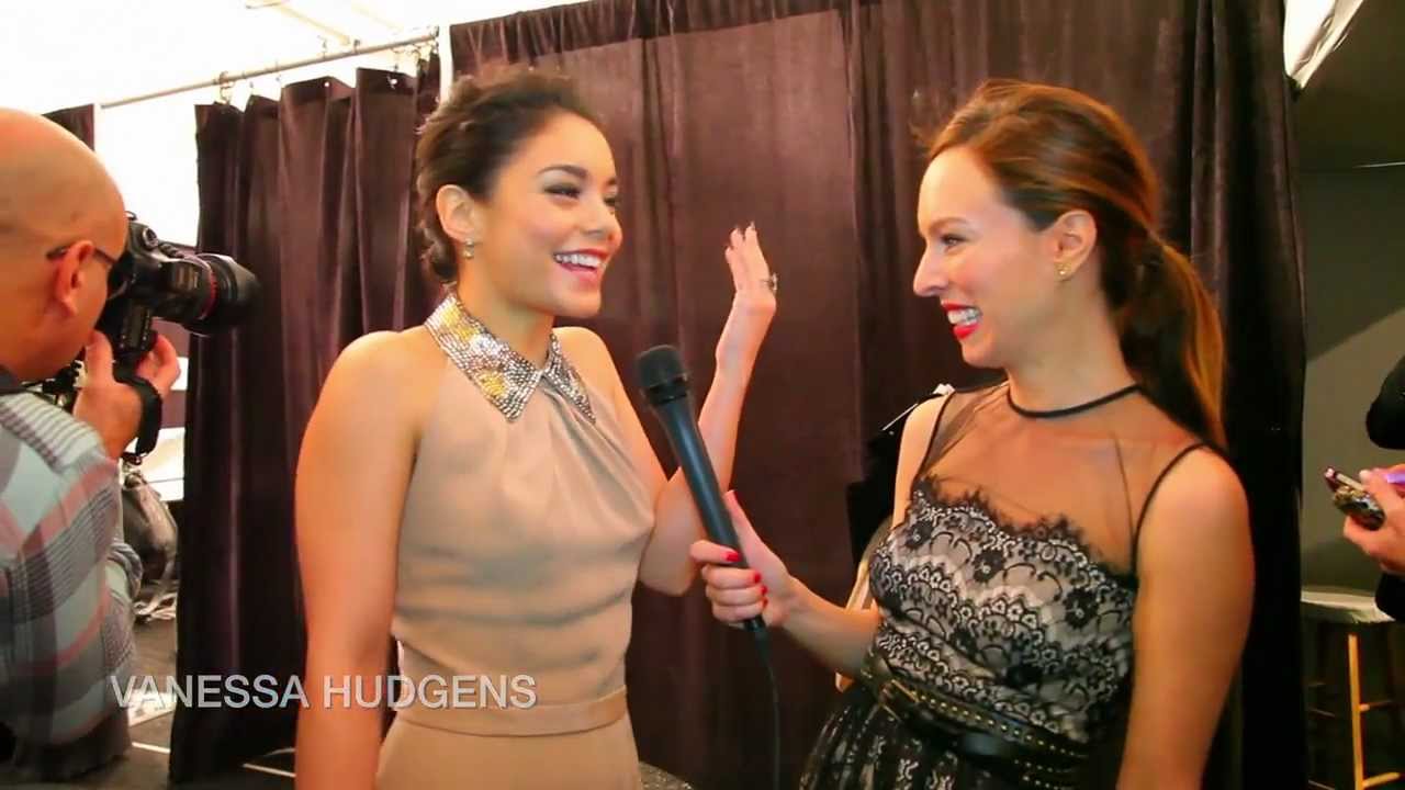 Jenny Packham Fall 2013: Runway and Vanessa Hudgens Backstage Interview