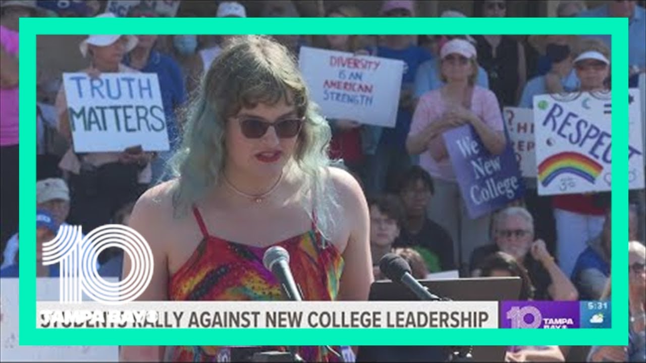 New College of Florida students protest after interim president meets new board