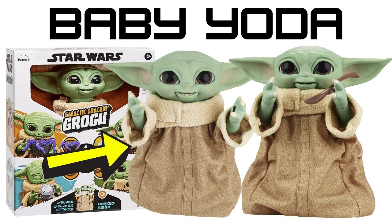 👶UNBOXING BABY YODA ANIMATRONIC HASBRO | ¿Vale la pena este juguete? | Animatronic Bebe Yoda