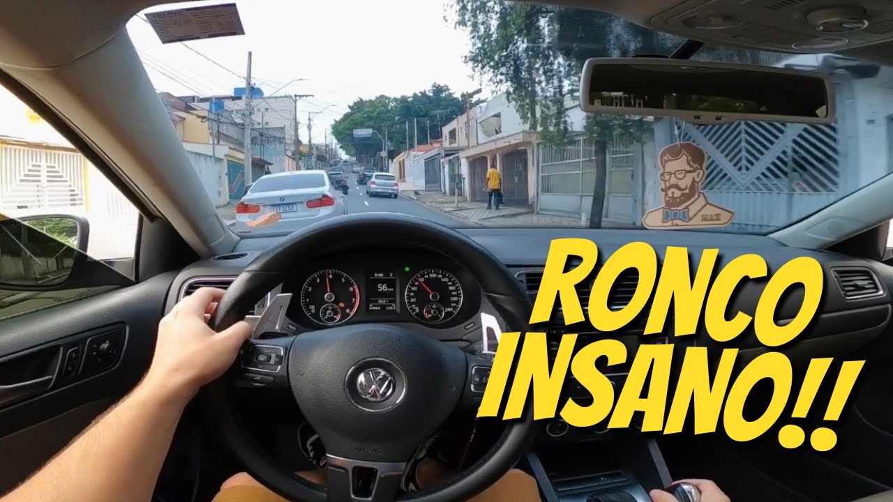 TOCADA SOVIÉTICA NO JETTA TSI COM ESCAPE COMPLETO! RONCO LINDO DEMAIS