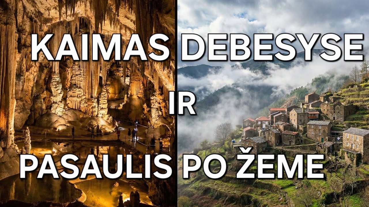 A forgotten world underground and a village in the clouds. Contrasts of Portugal. 5