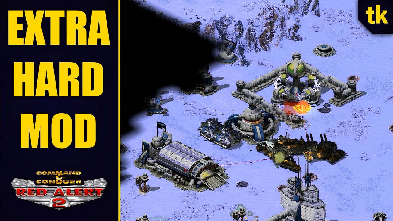 Red Alert 2 | Extra Hard Mod | A Second Too Late Vs Superweapon