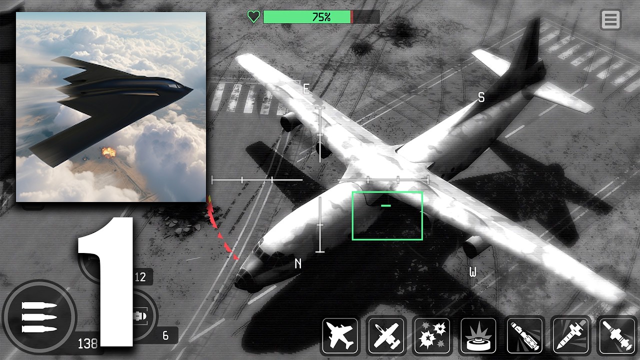 War Drone: 3D Shooting Games - New Update - Gameplay, Walkthrough (iOS,Android) Part 1