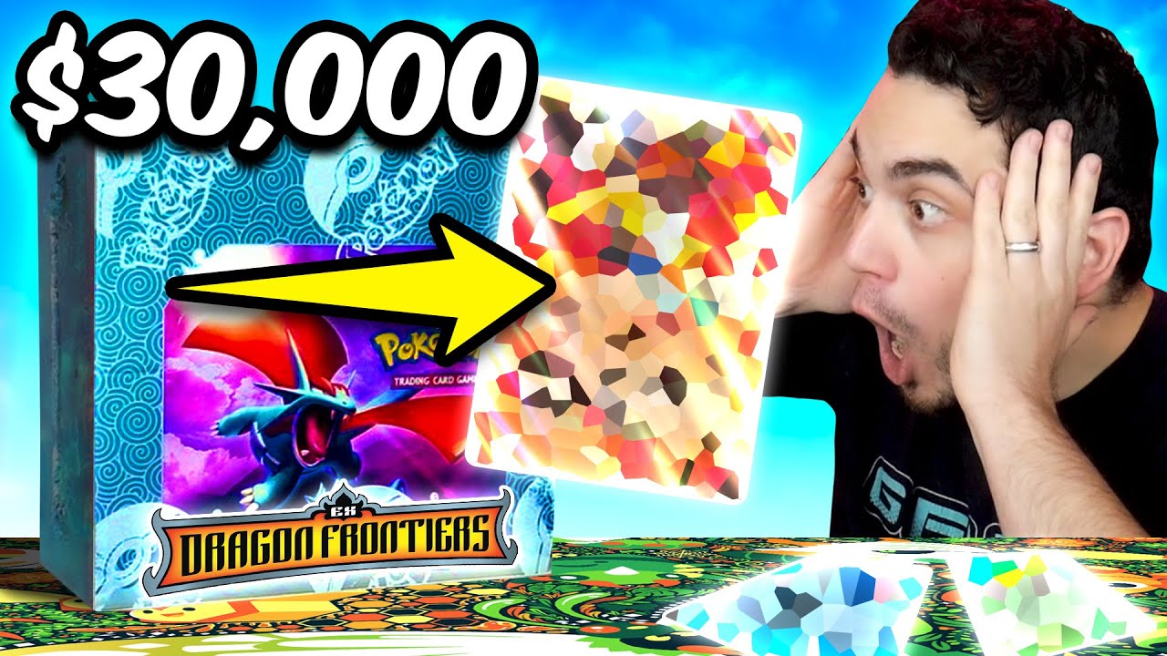 Can I Pull the GOLD STAR CHARIZARD from this $30,000 Box of Pokemon EX Dragon Frontiers?!