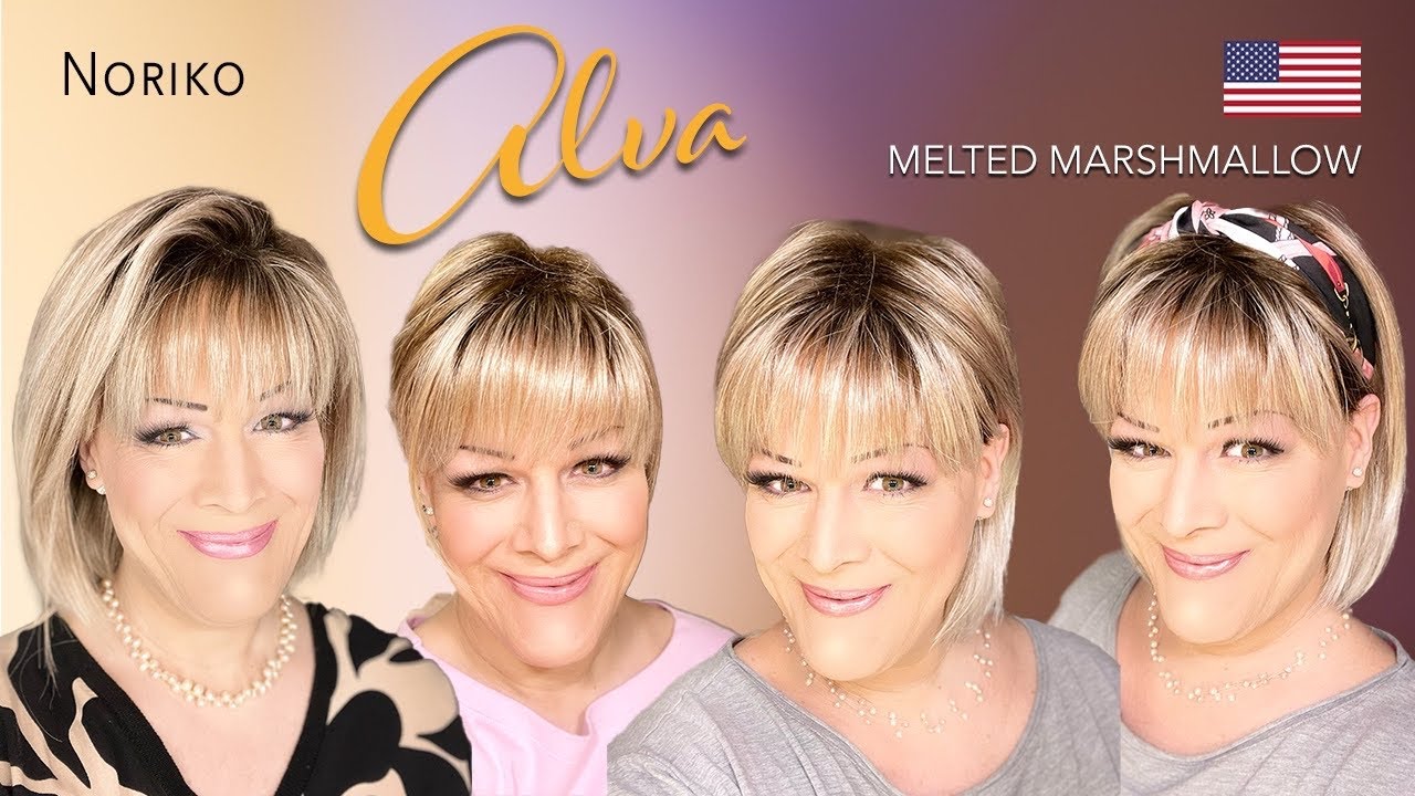 Noriko Alva in Melted Marshmallow (wig review)