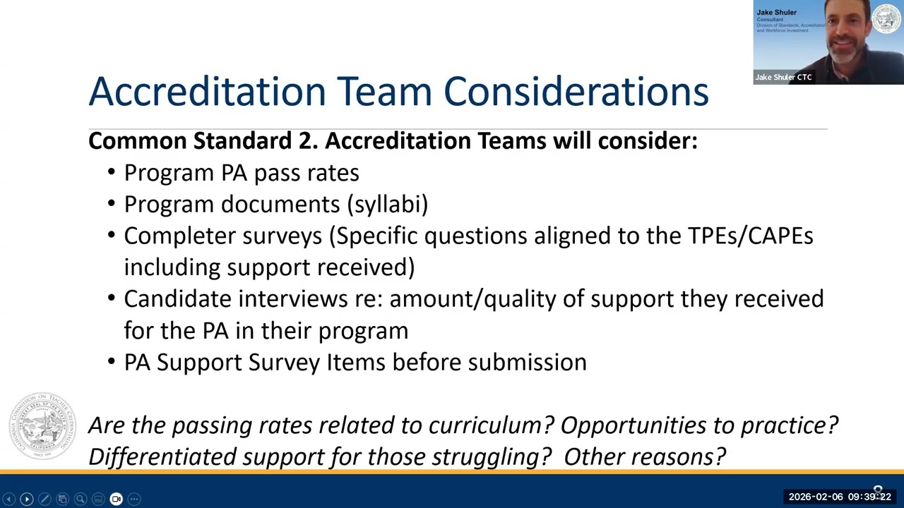Using Performance Assessment Data to Support Accreditation | MFIC Conference 2026