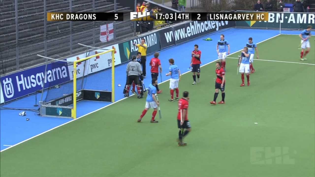 Highlights KHC Dragons vs Lisnagarvey HC