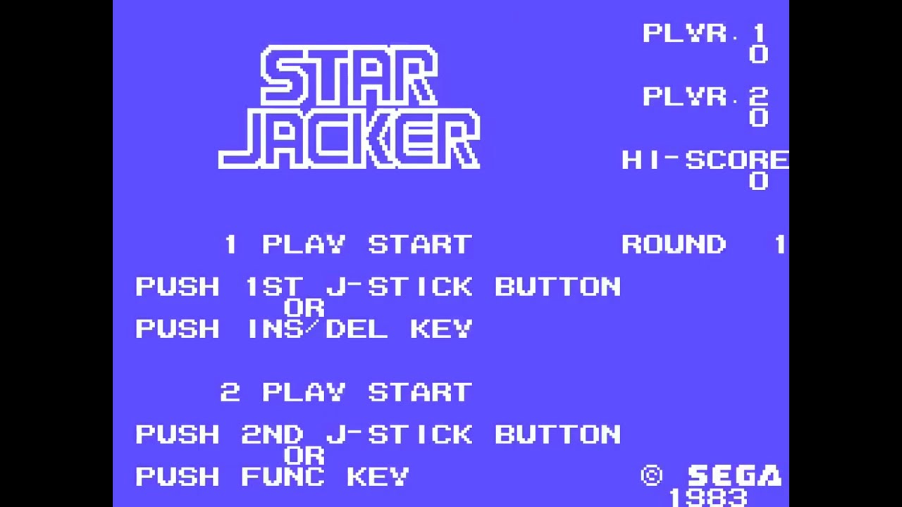 Sega SG-1000 Longplay [23] Star Jacker