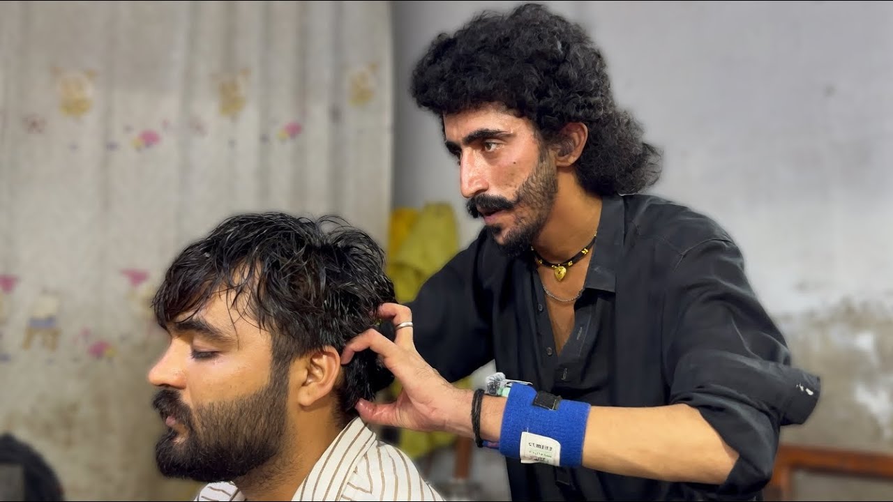 😌 20 Minutes of Pure Bliss | World Class Barber Head Massage #pakistanibarber 