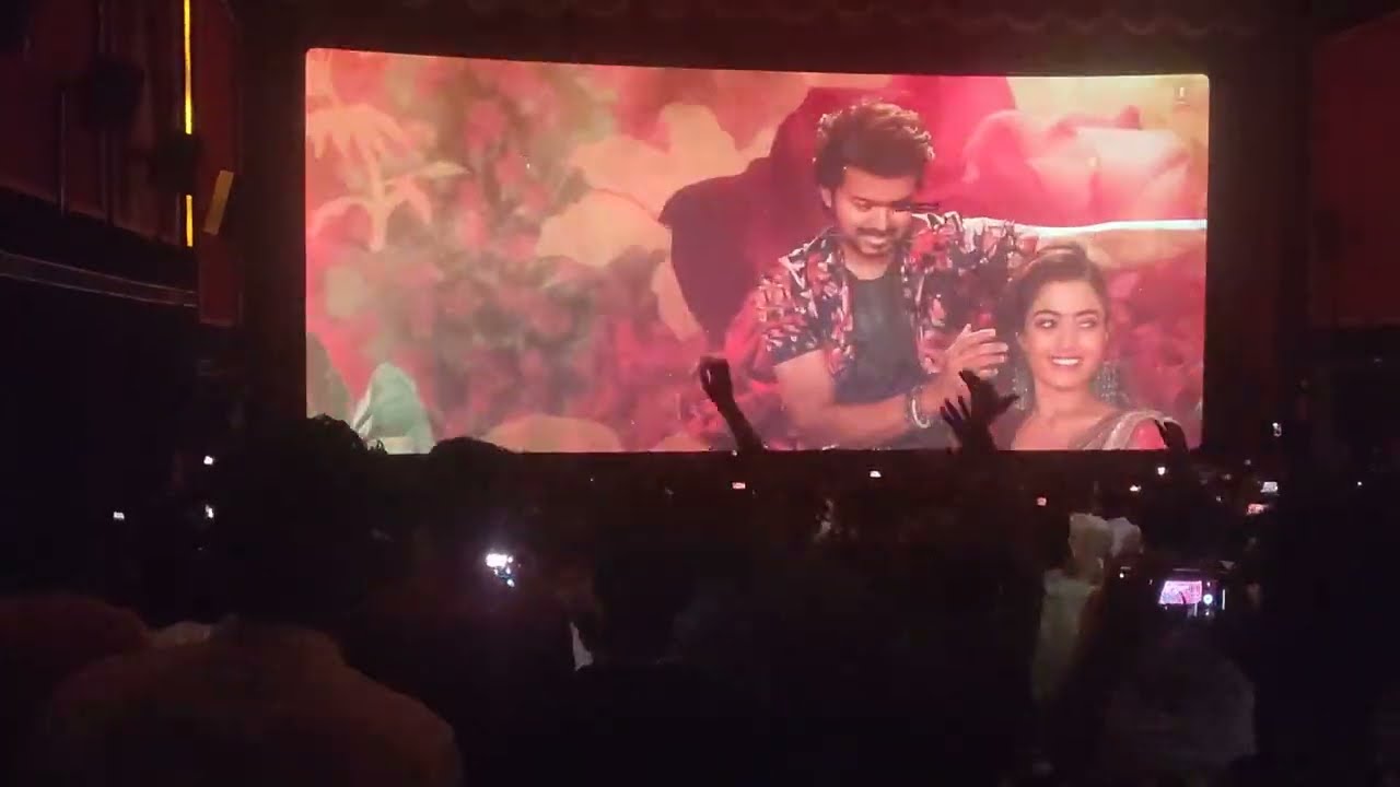 #Varisu ranjithame song fans celebration /varisu first single song /திருநெல்வேலி /ennenamo pantrom