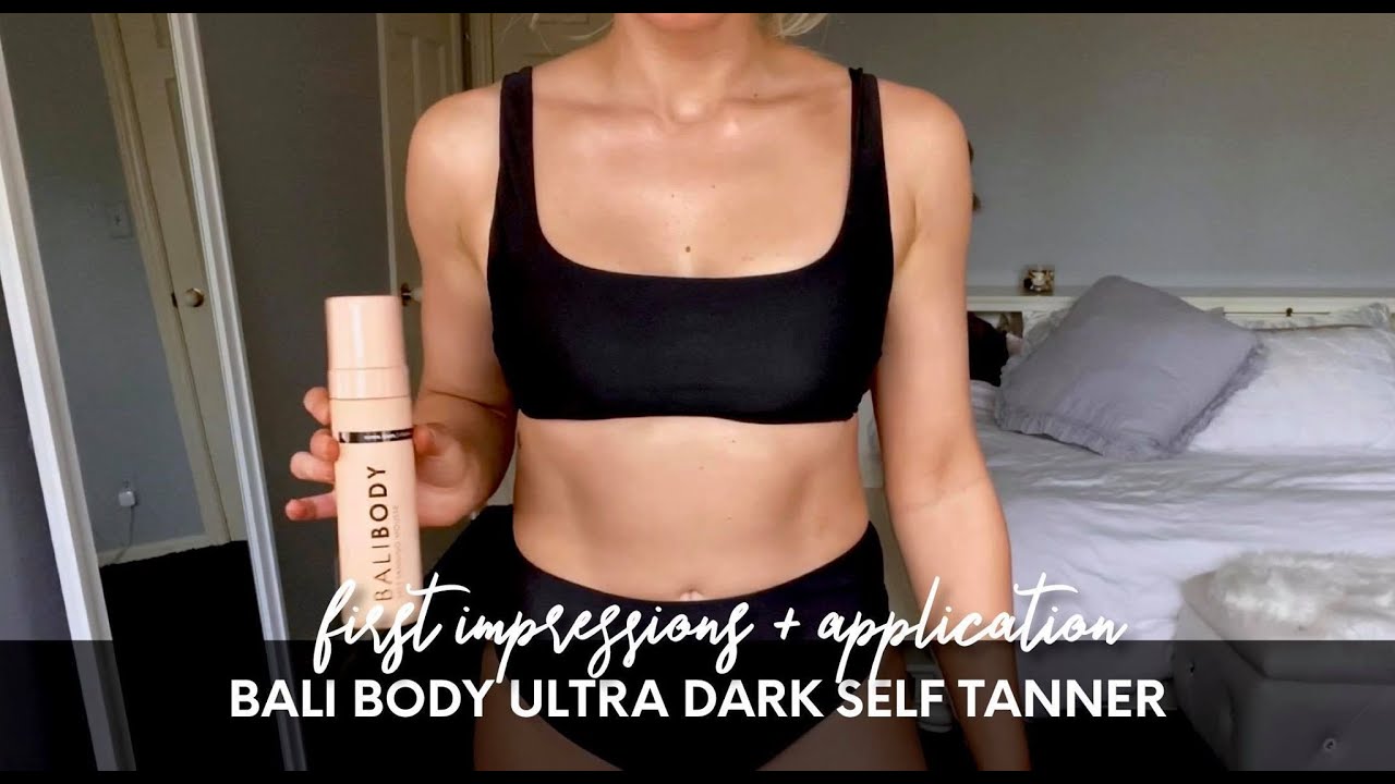 Bali Body Ultra Dark Self Tan first impressions + application