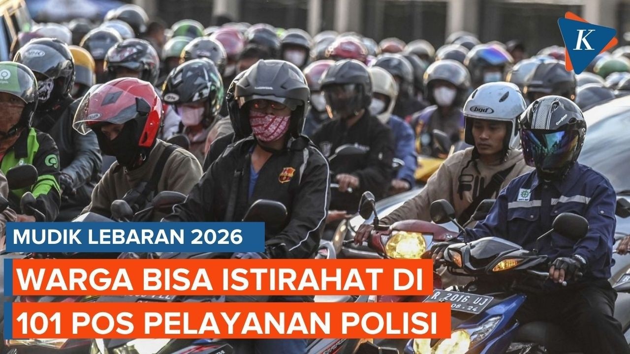 Jangan sampai Kelelahan Saat Mudik, Warga Bisa Istirahat di 101 Pos Pelayanan Polisi