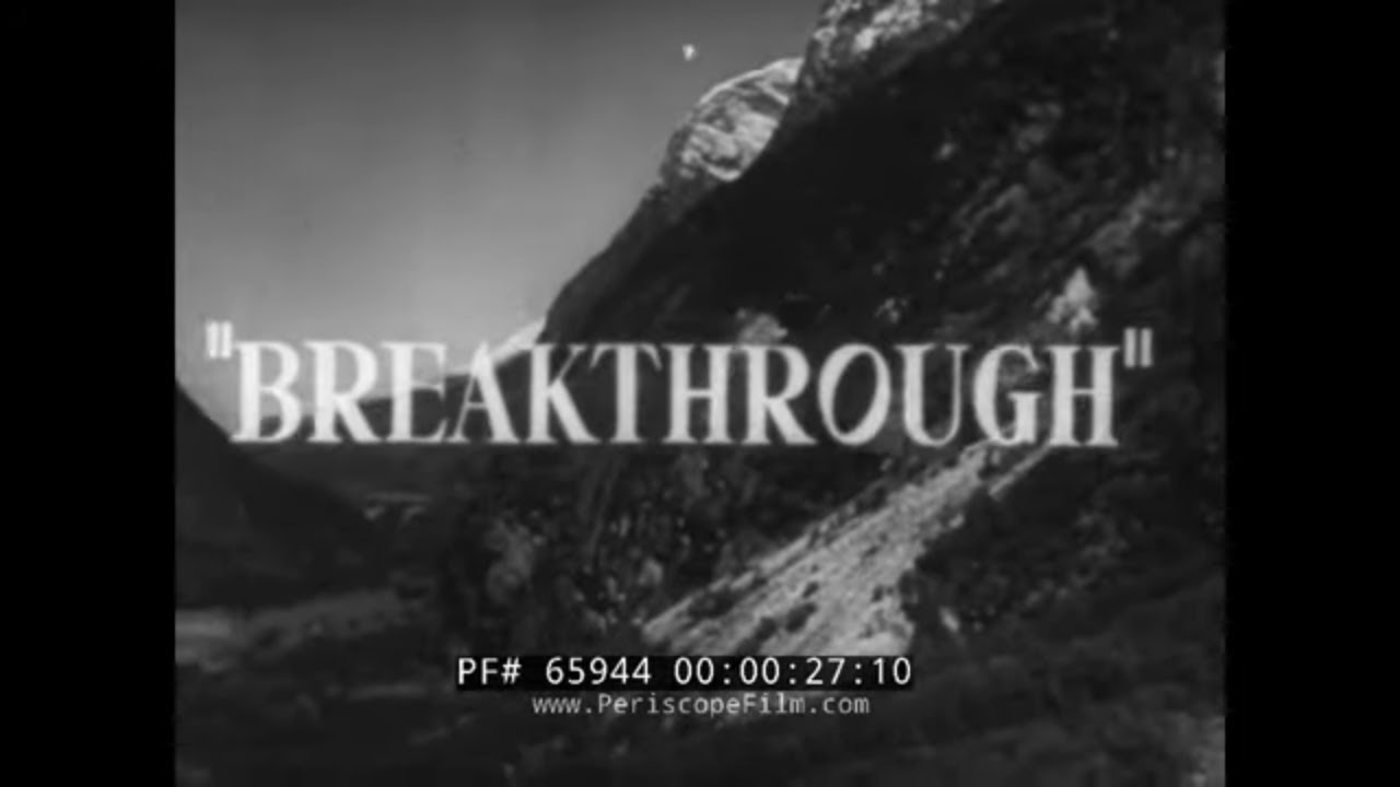 «ПРОРЫВ» 1950 Г. НОРВЕЖСКАЯ ГИДРОЭЛЕКТРОСТАНЦИЯ «АУРА» ДОКУМЕНТАЛЬНЫЙ ФИЛЬМ 65944