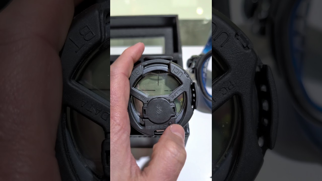 Interface 🟡Cressi bluetooth. 🤿🤿  #scubaphoto #spectrumfullfacemask #paditv #scubaequipment