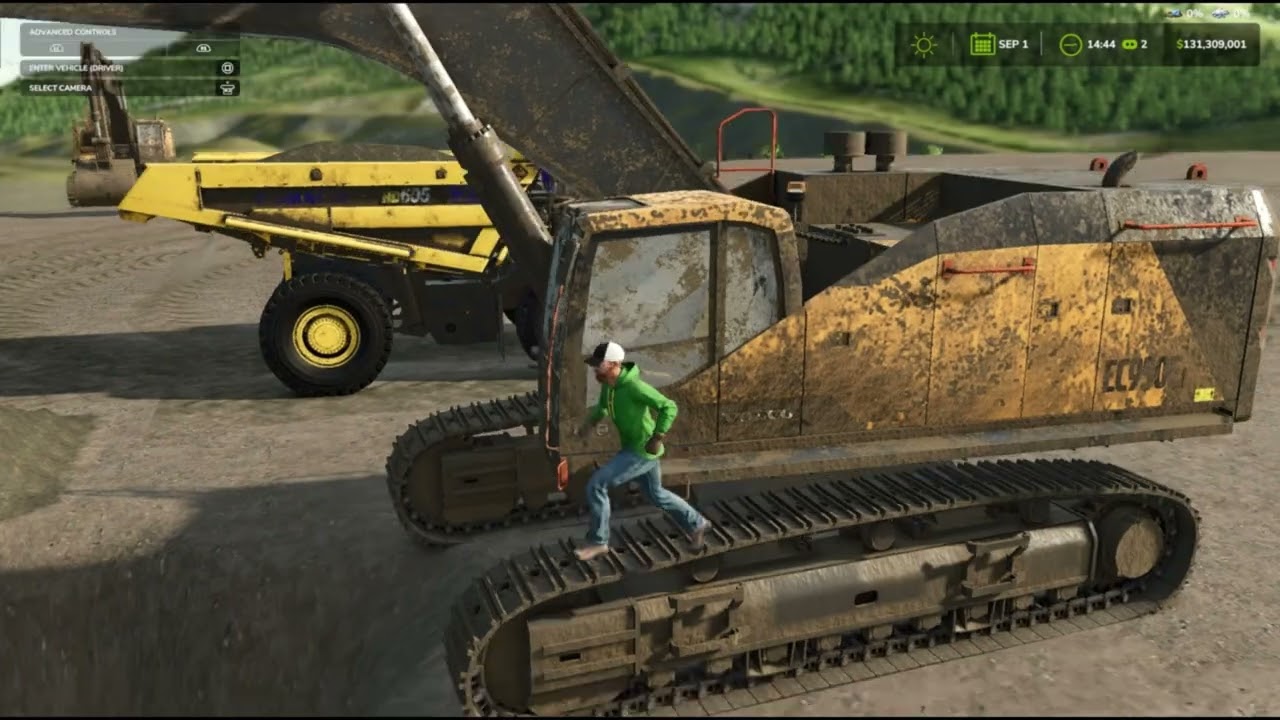 FS25 - Back Country - RMD Contracting - Stripping overburden at our Clinton Creek Operation 
