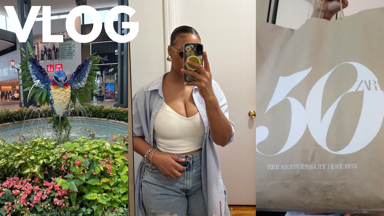 Mall Vlog + Zara Try-On Haul | Running Errands & Visiting Laval