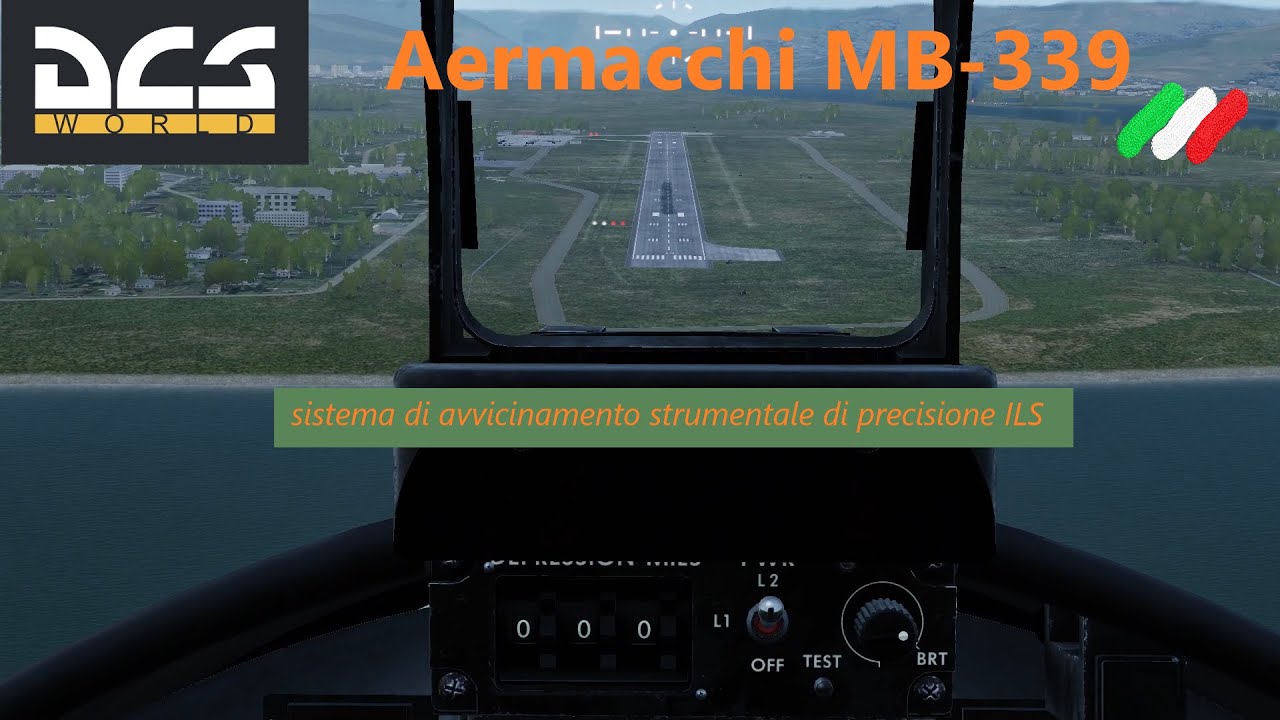DCS World, Aermacchi MB 339, sistema di avvicinamento strumentale ILS