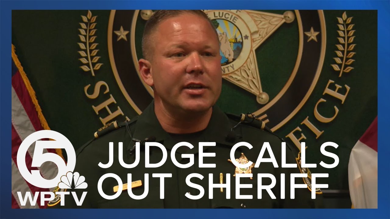 St. Lucie County sheriff's videos 'immature, unprofessional, asinine,' judge says