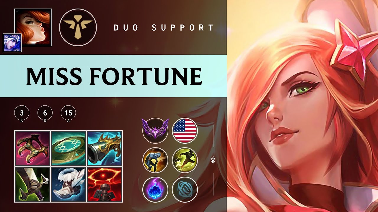 Miss Fortune Support vs Nami - NA Master Patch 25.24