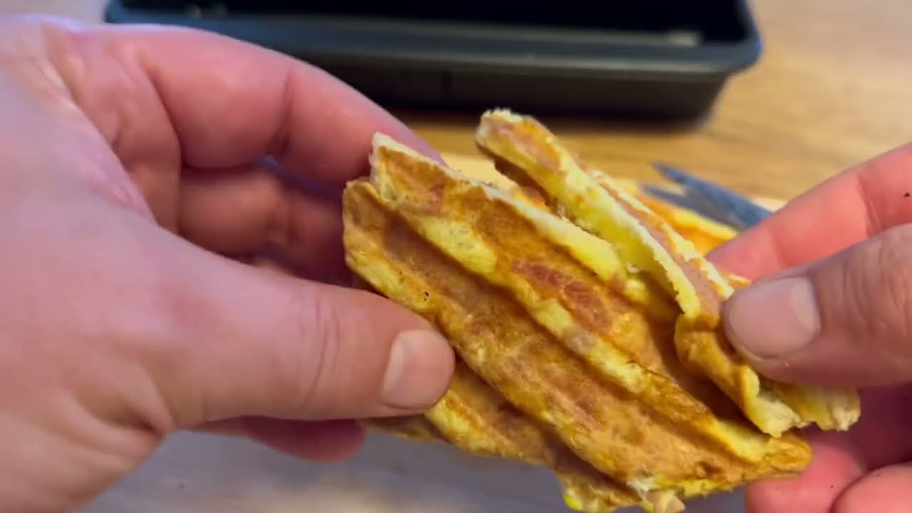 So easy - Rührei Bacon Käse Toast aus dem Optigrill - Nicht nur für das Sonntagsfrühstück