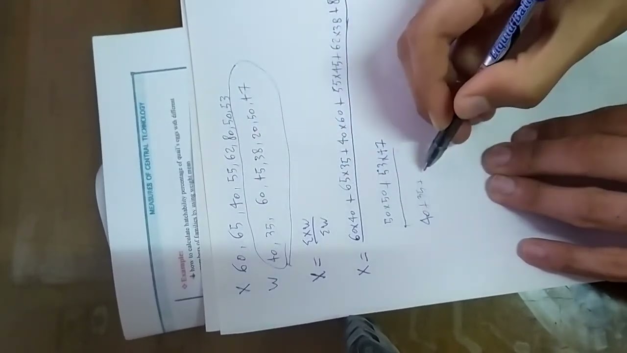 المحاضرة الاولى احصاء طب بيطري