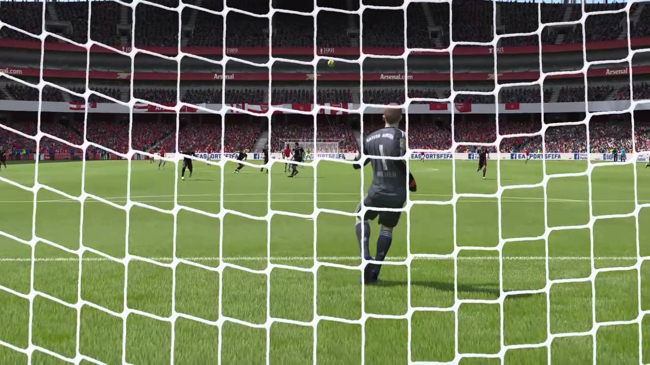 INSANE FIFA 15 GOAL FUT - Welbeck Halway Against Neuer