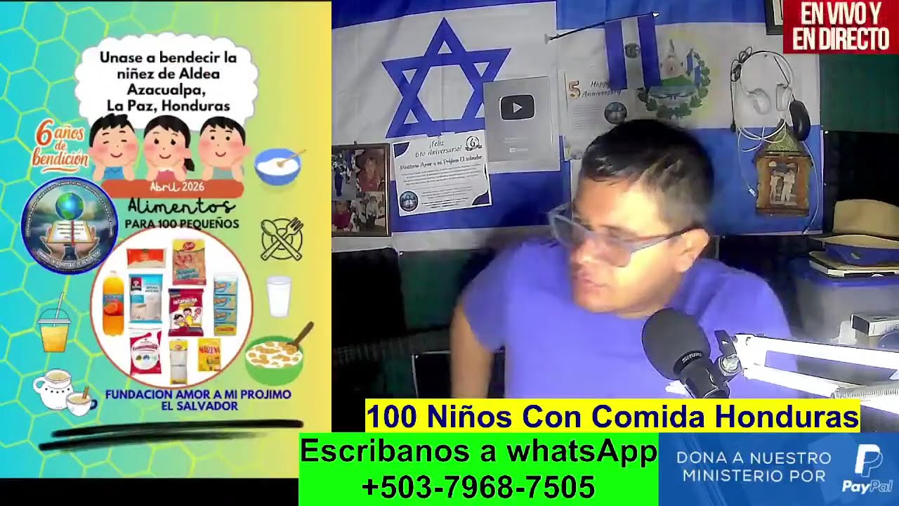 🔴EN VIVO🔴Niños de Hondura Necesitan II100 Bolsa De ComidaII @HnoCarlosJoseCJ