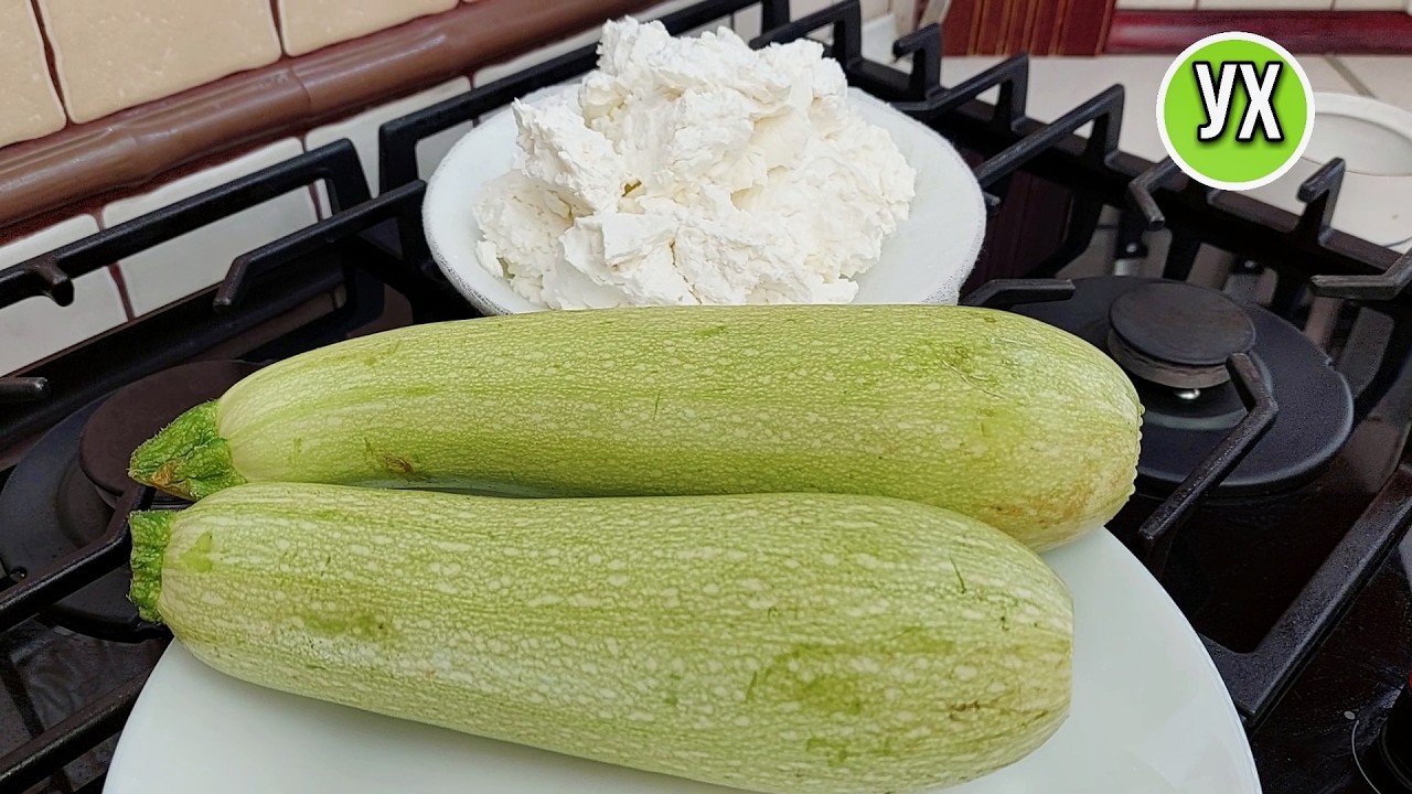 Сырники и кабачки 😲 - вот уж неожиданно вкусное сочетание😋👍 Ресторанное блюдо готовим дома.
