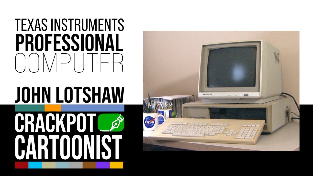 Texas Instruments Professional Computer -- SUPER RARE #DOScember