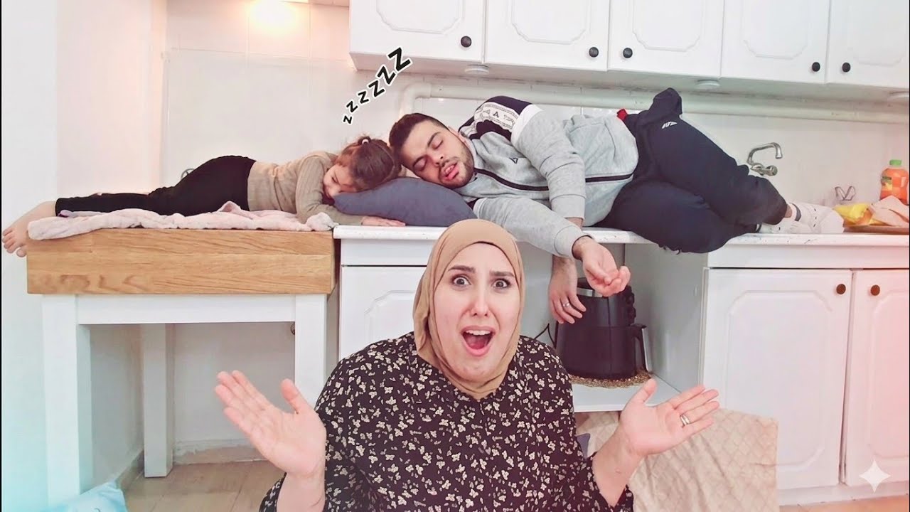 عشنا يوم كامل في المطبخ || مريم فضحتنا بليل