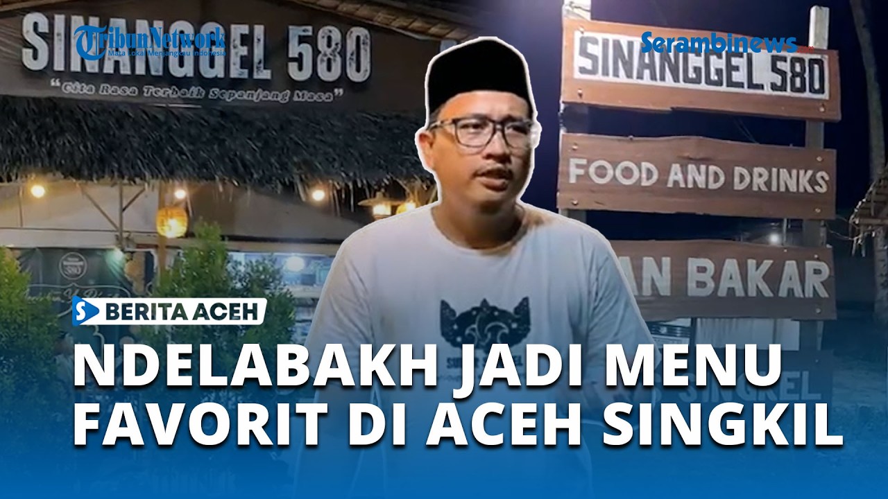 Ndelabakh Manuk Bakar, Kuliner Tradisional Singkil Jadi Menu Favorit Buka Puasa