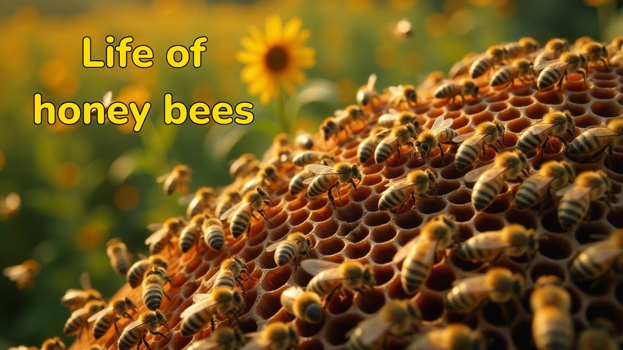 Why we need honeybees so urgently! #bees #beehive #honey #drone #queenbee