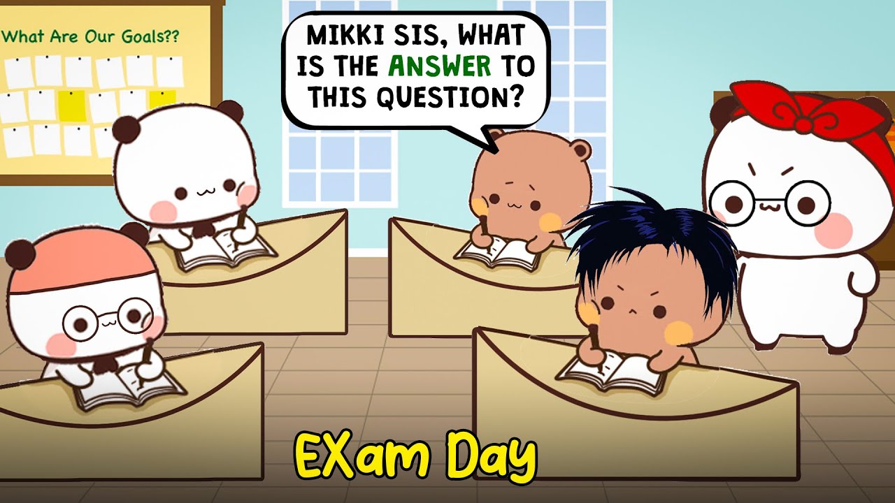 #BDC219 ▶EXAM DAY😐 | Daabu is SCARED to Face Exam😣 |BUBU DUDU Cuties | English  Cartoon Animation
