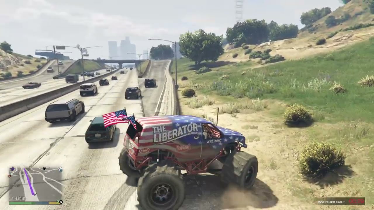  GTA V Levando o carro para o Hangar!!!