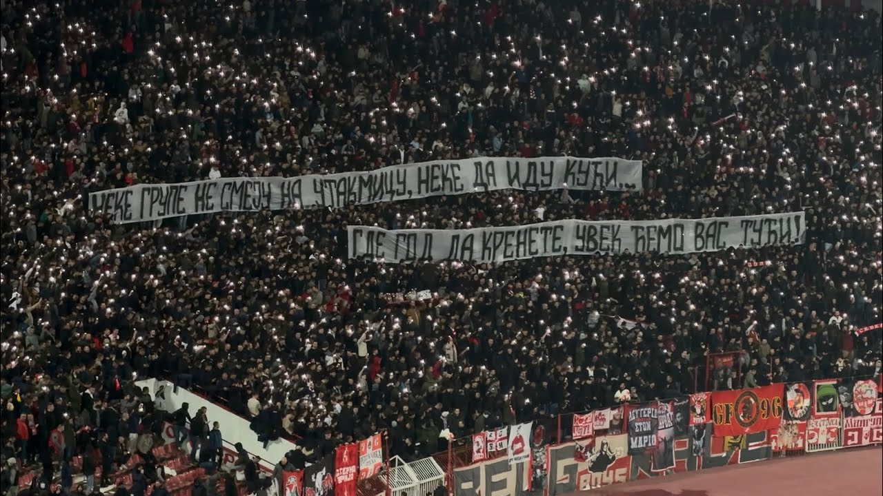 Delije pustile pesmu: 