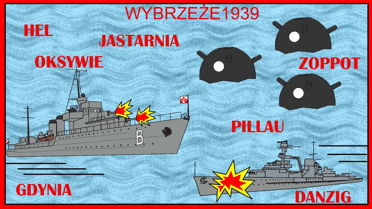 Bitwa w Zatoce Gdańskiej, Wybrzeże Polskie 1939, Kampania Wrześniowa