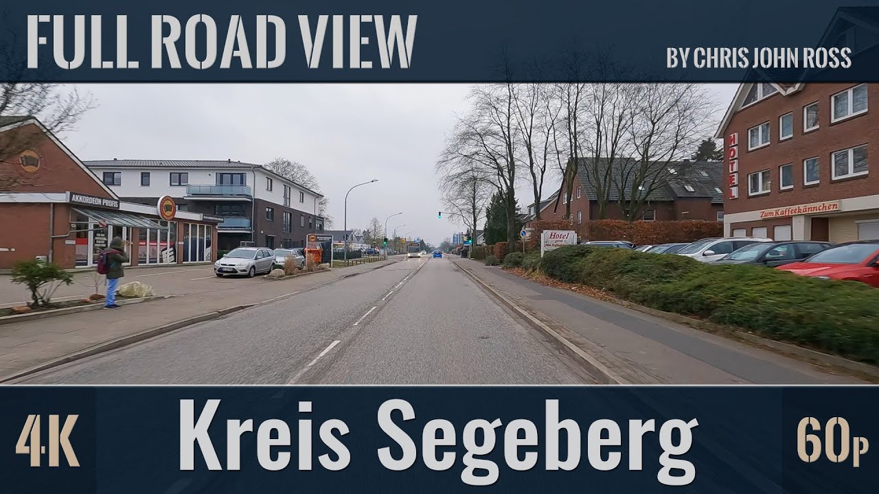 Henstedt-Ulzburg - Norderstedt, Kreis Segeberg, Schleswig-Holstein, Germany - 4K (2160p/60p)